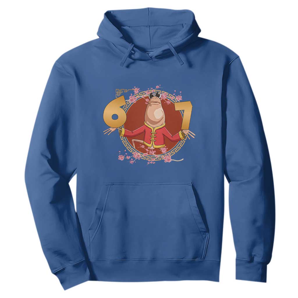 Funny Marcus The Worm Six Seven Lunar New Year Meme Hoodie TS12 Royal Blue Print Your Wear