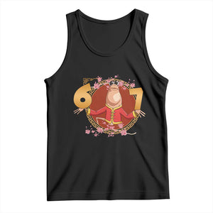 Funny Marcus The Worm Six Seven Lunar New Year Meme Tank Top TS12 Black Print Your Wear