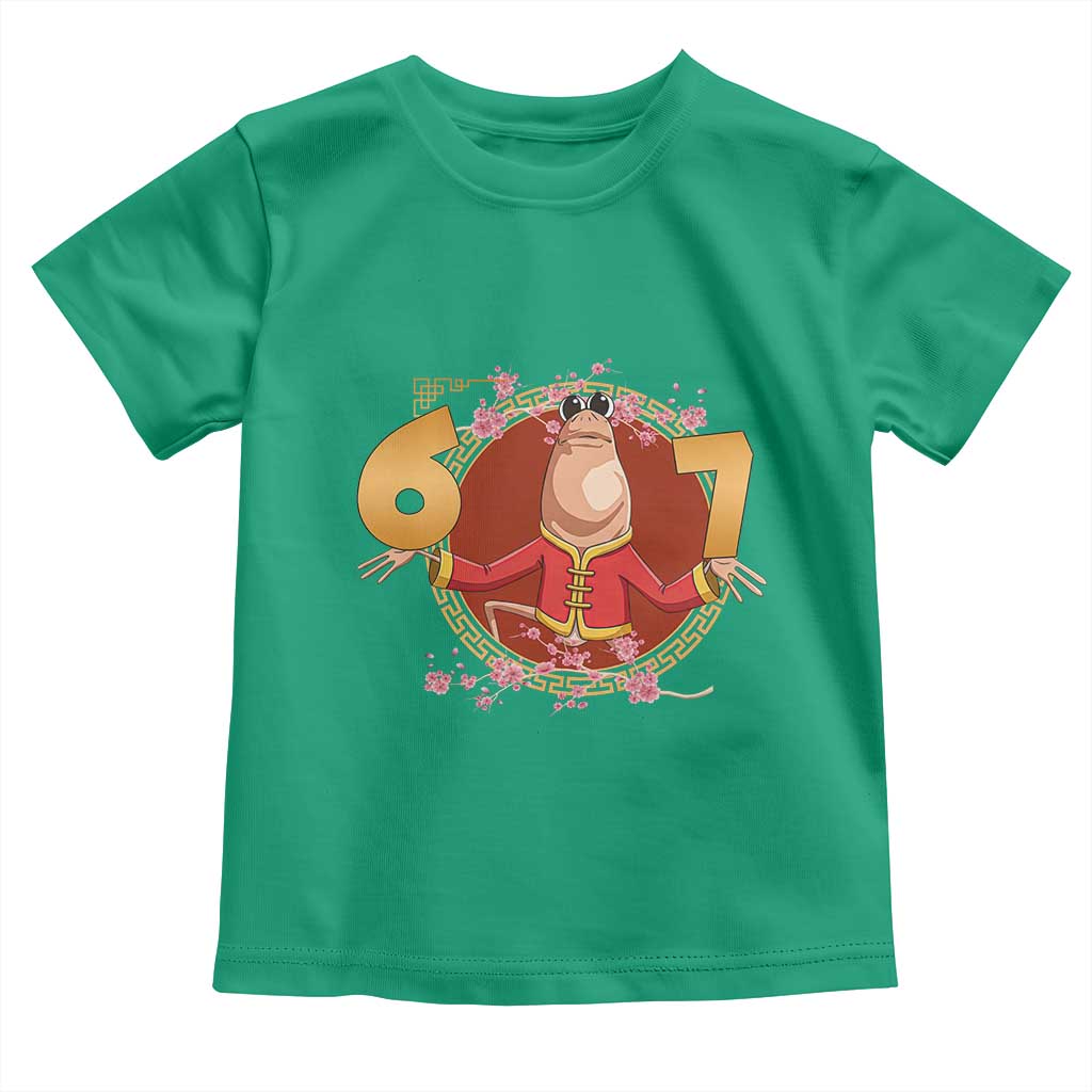 Funny Marcus The Worm Six Seven Lunar New Year Meme Toddler T Shirt TS12 Irish Green Print Your Wear