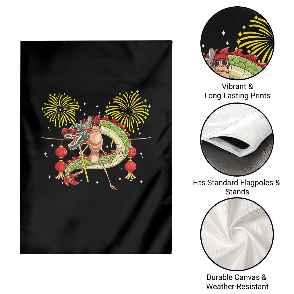 Funny Marcus The Worm Meme Garden Flag Viral Lunar New Year TS12 Print Your Wear