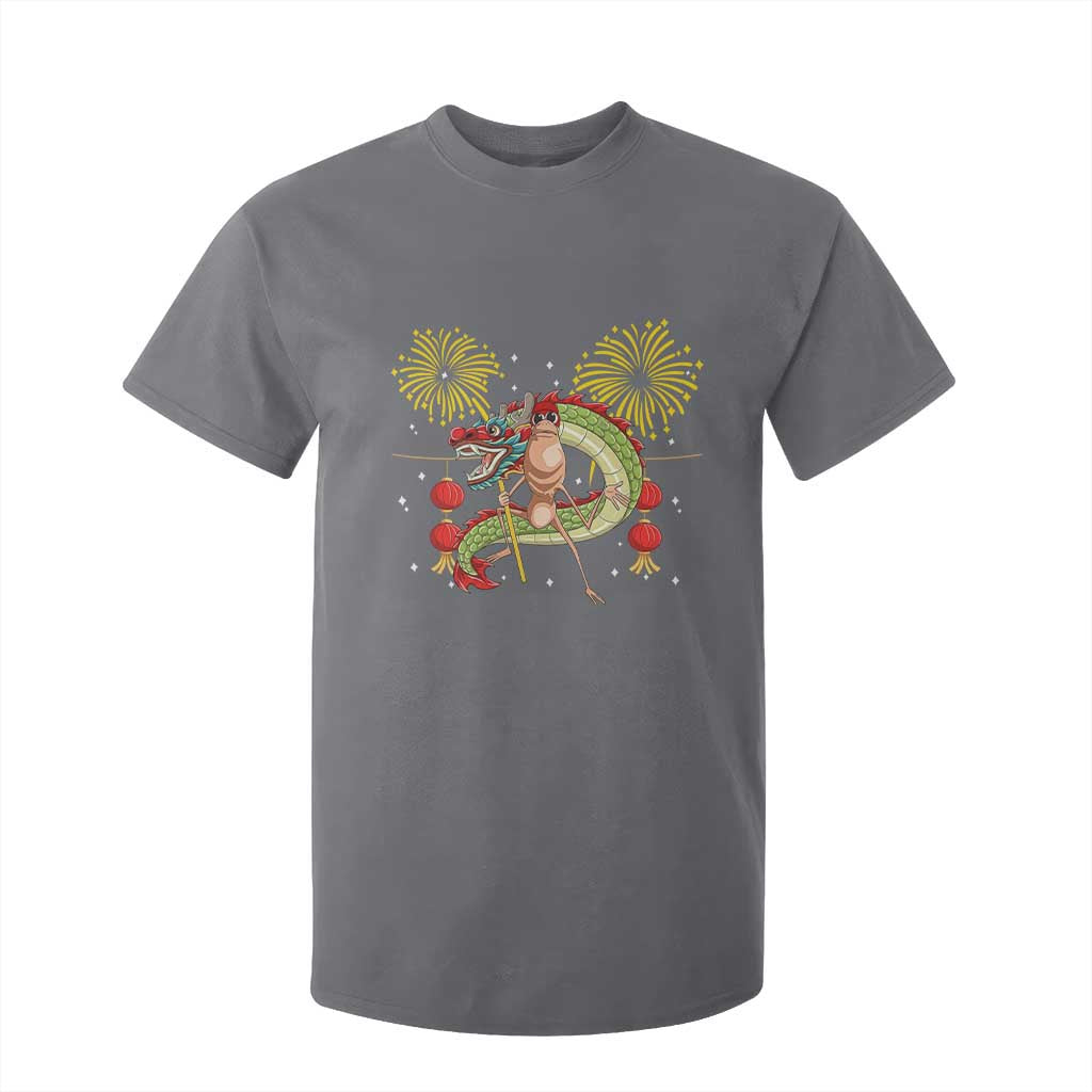 Funny Marcus The Worm Meme T Shirt For Kid Viral Lunar New Year TS12 Charcoal Print Your Wear