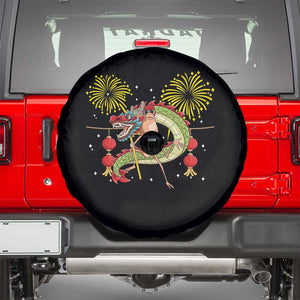 Funny Marcus The Worm Meme Spare Tire Cover Viral Lunar New Year TS12 Black Print Your Wear