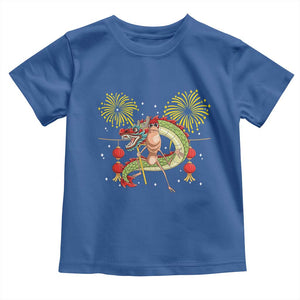 Funny Marcus The Worm Meme Toddler T Shirt Viral Lunar New Year TS12 Royal Blue Print Your Wear