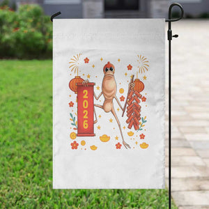Marcus The Worm Lunar New Year Meme Garden Flag Trendy Gag Gift TS12 Print Your Wear