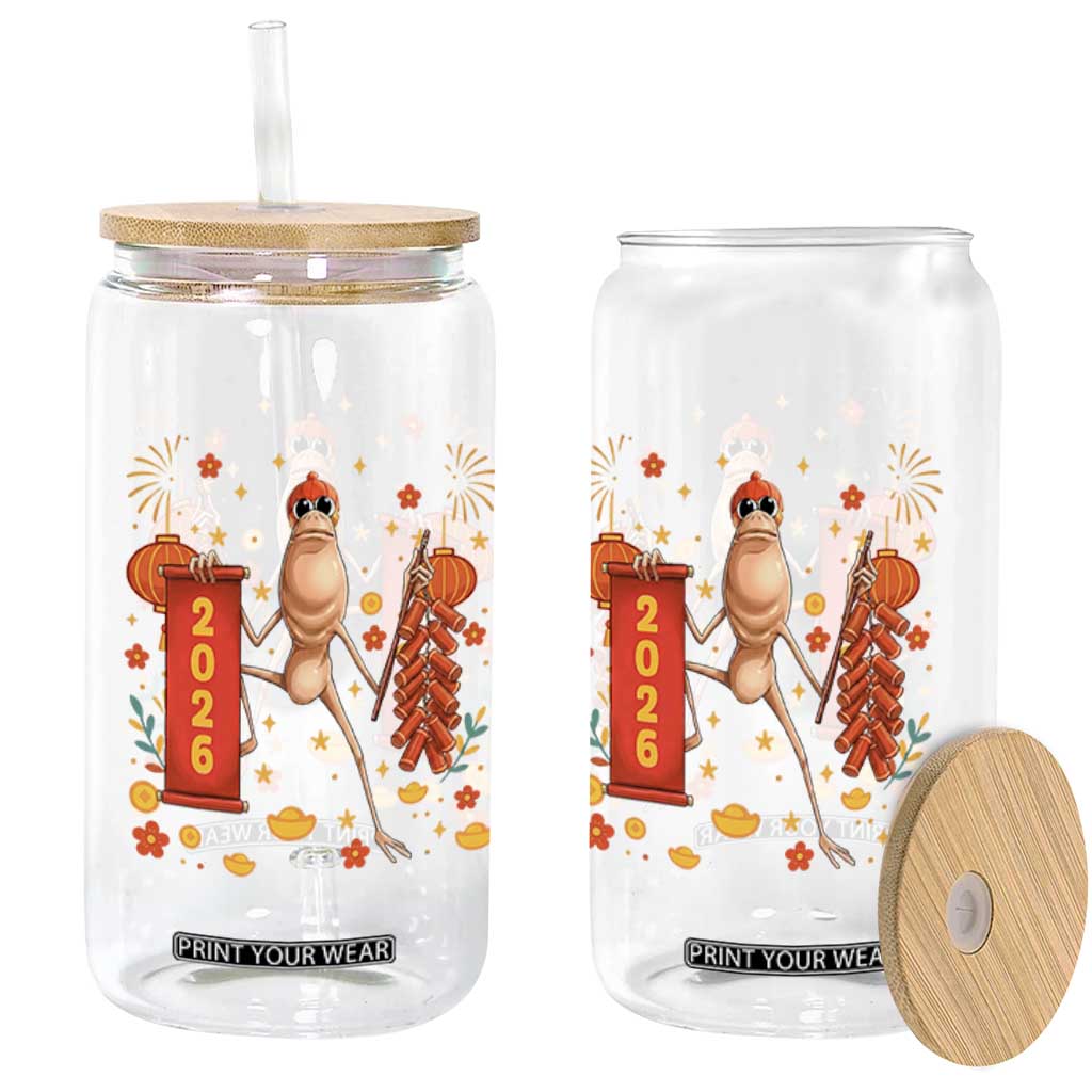 Marcus The Worm Lunar New Year Meme Glass Can Trendy Gag Gift TS12 Print Your Wear