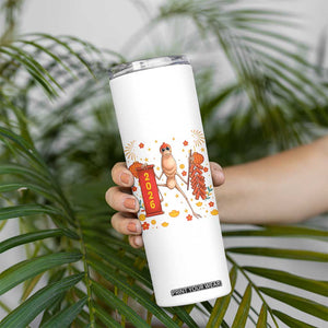 Marcus The Worm Lunar New Year Meme Skinny Tumbler Trendy Gag Gift TS12 Print Your Wear
