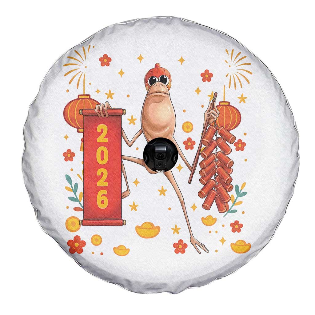 Marcus The Worm Lunar New Year Meme Spare Tire Cover Trendy Gag Gift TS12 Print Your Wear