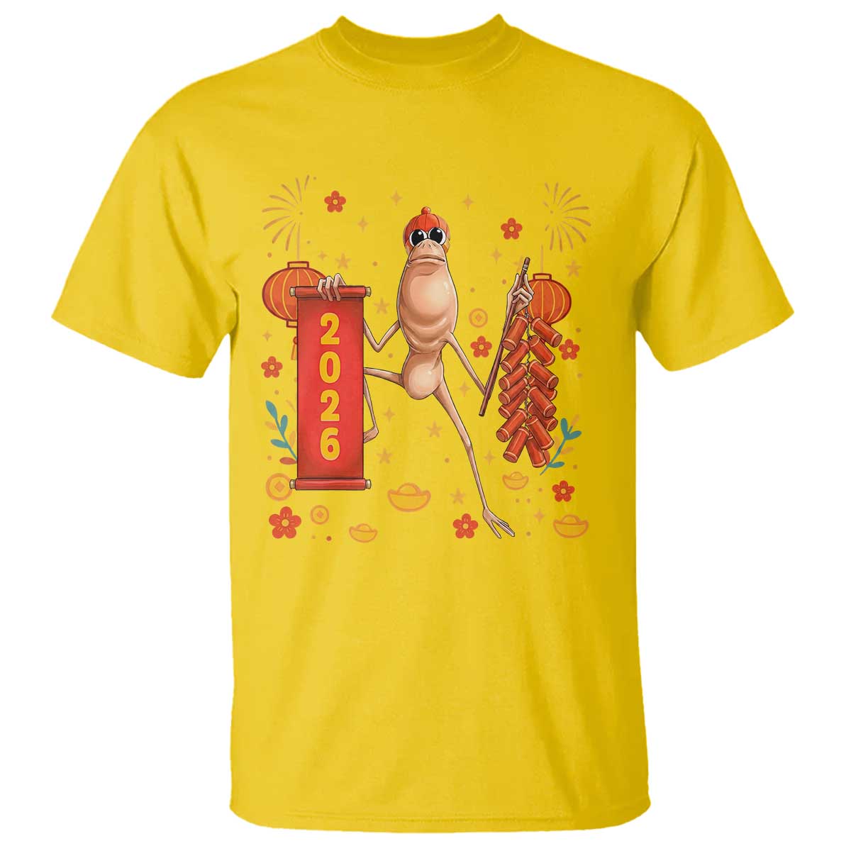 Marcus The Worm Lunar New Year Meme T Shirt Trendy Gag Gift TS12 Daisy Print Your Wear