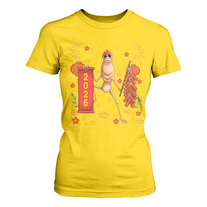 Marcus The Worm Lunar New Year Meme T Shirt For Women Trendy Gag Gift TS12 Daisy Print Your Wear