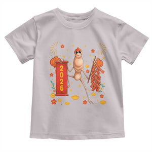 Marcus The Worm Lunar New Year Meme Toddler T Shirt Trendy Gag Gift TS12 Ice Gray Print Your Wear