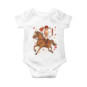 Funny Marcus The Worm Lunar New Year Baby Onesie Viral Meme TS12 White Print Your Wear