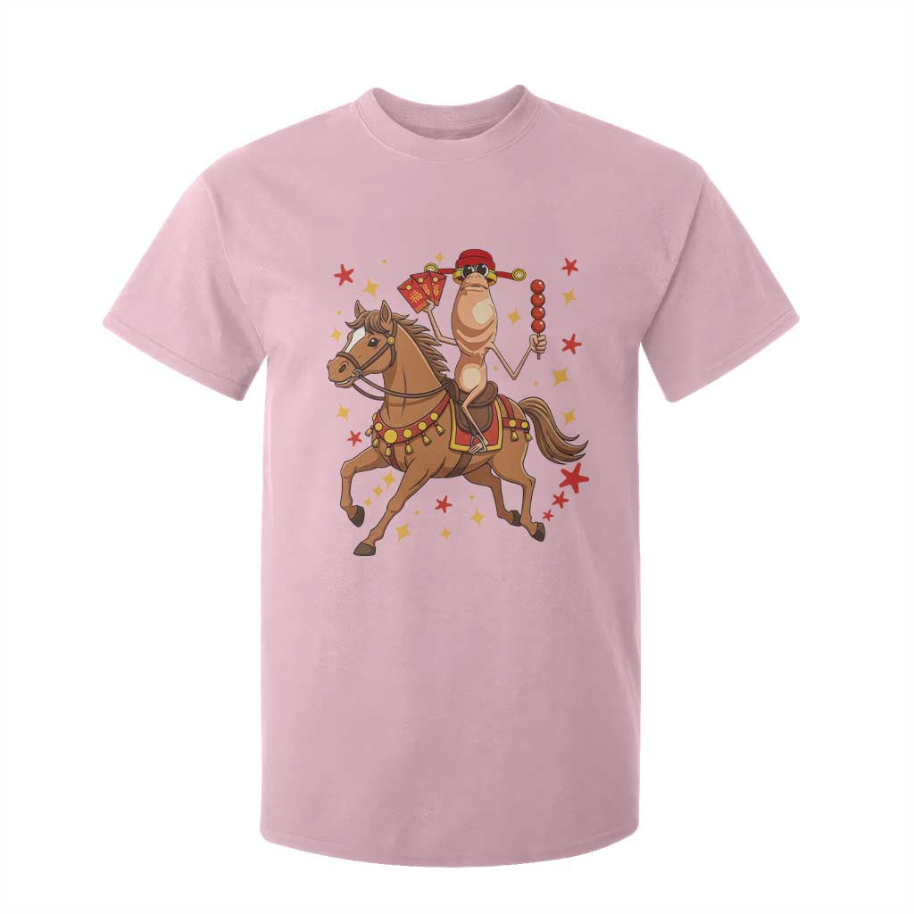 Funny Marcus The Worm Lunar New Year T Shirt For Kid Viral Meme TS12 Light Pink Print Your Wear