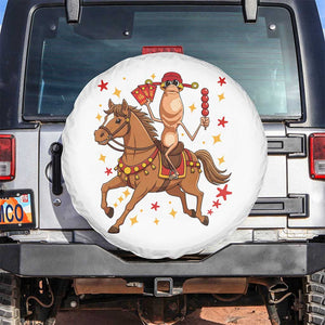 Funny Marcus The Worm Lunar New Year Spare Tire Cover Viral Meme TS12 No hole White Print Your Wear