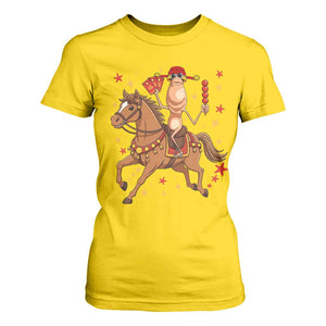 Funny Marcus The Worm Lunar New Year T Shirt For Women Viral Meme TS12 Daisy Print Your Wear