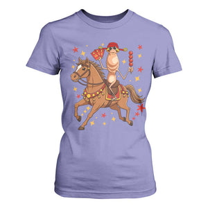 Funny Marcus The Worm Lunar New Year T Shirt For Women Viral Meme TS12 Violet Print Your Wear