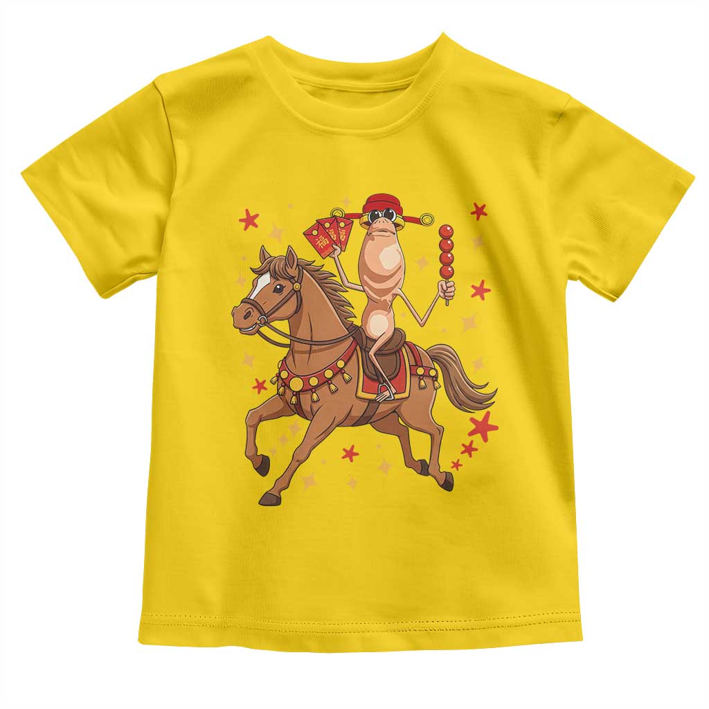 Funny Marcus The Worm Lunar New Year Toddler T Shirt Viral Meme TS12 Daisy Print Your Wear