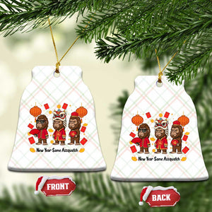 Funny New Year Same Assquatch Ceramic Ornament Bigfoot Lover TS12 Print Your Wear