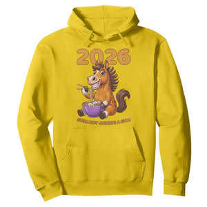 Still Not Joining A Gym Lunar New Year Hoodie Funny Horse Eating Ramen TS12 Daisy Print Your Wear