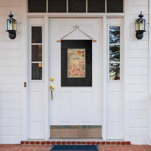 Japanese Anime Maneki Neko Garden Flag Kawaii Waving Cat Good Luck Kanji TS12 Print Your Wear