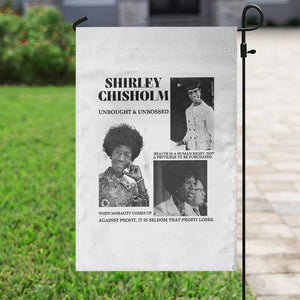 Shirley Chisholm Unbought And Unbossed Garden Flag Vintage Feminist Poster TS12 Print Your Wear