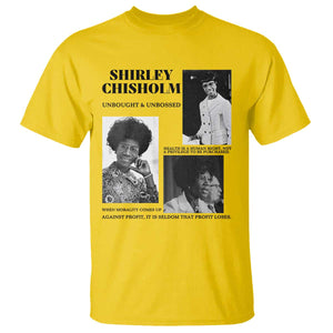 Shirley Chisholm Unbought And Unbossed T Shirt Vintage Feminist Poster TS12 Daisy Print Your Wear