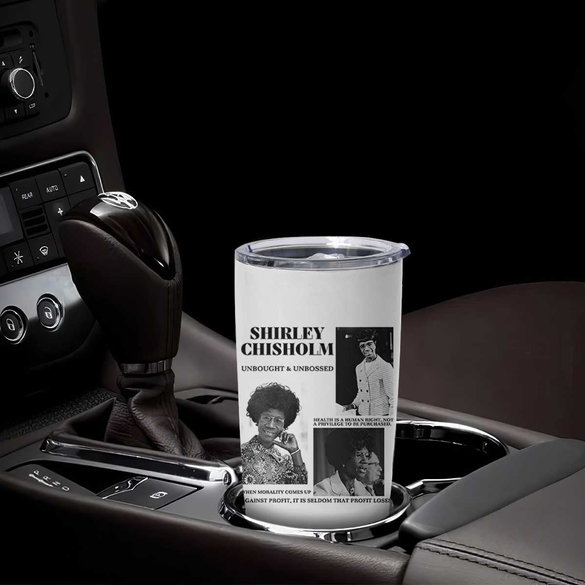 Shirley Chisholm Unbought And Unbossed Tumbler Cup Vintage Feminist Poster TS12 Print Your Wear