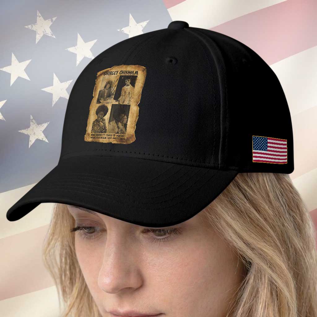 Vintage Shirley Chisholm Baseball Cap When Morality Meets Profit Quote TS12 Print Your Wear