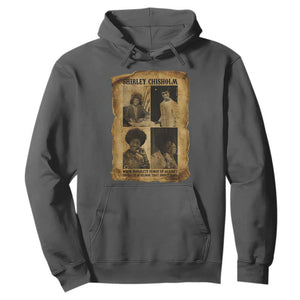 Vintage Shirley Chisholm Hoodie When Morality Meets Profit Quote TS12 Dark Heather Print Your Wear