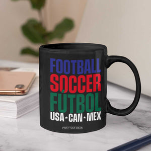 Canada Mexico USA Coffee Mug Football Fan Gift TS12 Print Your Wear