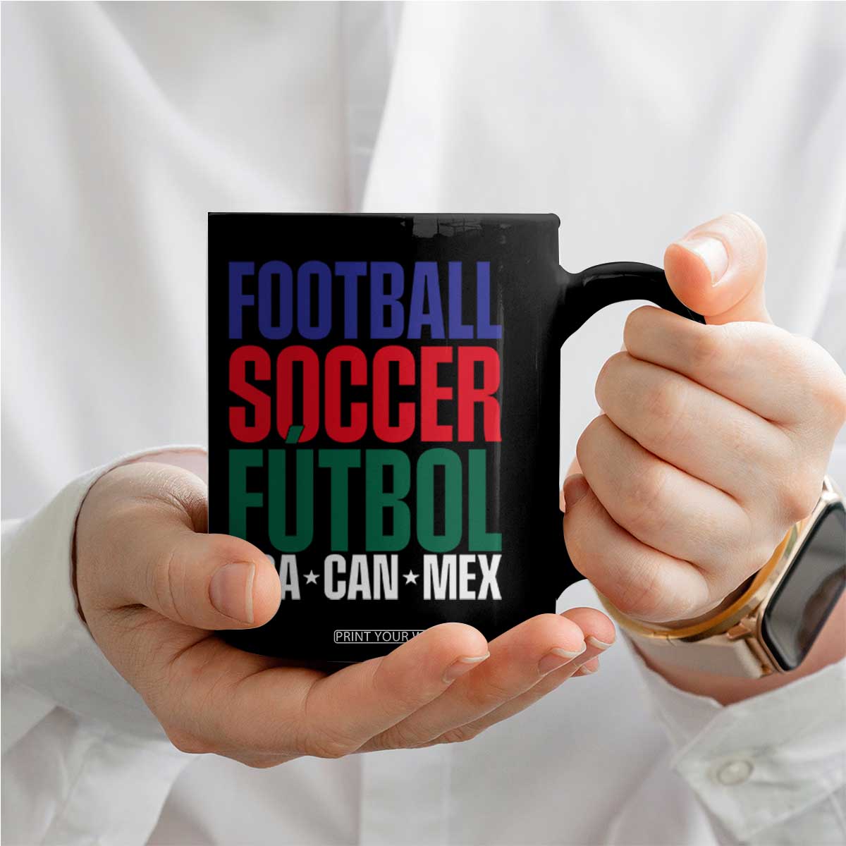 Canada Mexico USA Coffee Mug Football Fan Gift TS12 Print Your Wear