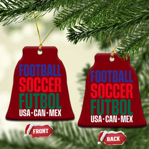 Canada Mexico USA Ceramic Ornament Football Fan Gift TS12 Print Your Wear