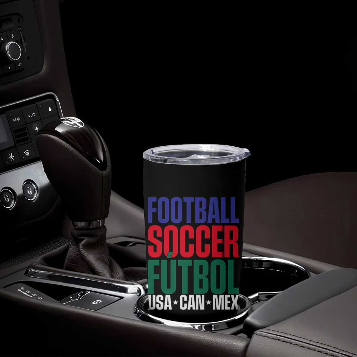Canada Mexico USA Tumbler Cup Football Fan Gift TS12 Print Your Wear