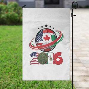 USA Mexico Canada Garden Flag 2026 Football Fan Gift TS12 Print Your Wear