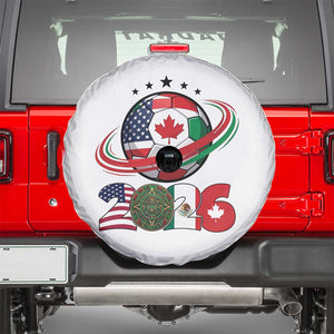 USA Mexico Canada Spare Tire Cover 2026 Football Fan Gift TS12 Black Print Your Wear