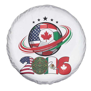 USA Mexico Canada Spare Tire Cover 2026 Football Fan Gift TS12 Print Your Wear
