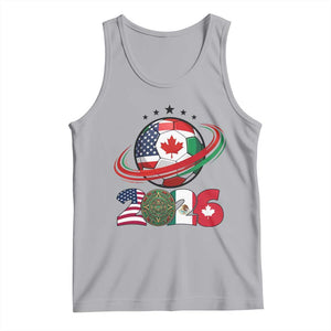 USA Mexico Canada Tank Top 2026 Football Fan Gift TS12 Athletic Heather Print Your Wear