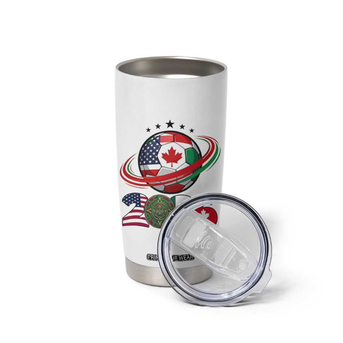 USA Mexico Canada Tumbler Cup 2026 Football Fan Gift TS12 Print Your Wear