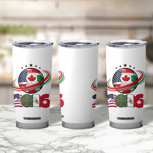 USA Mexico Canada Tumbler Cup 2026 Football Fan Gift TS12 Print Your Wear