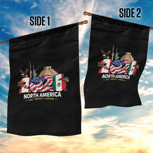 2026 North American Football Supporters Garden Flag TS12 Print Your Wear