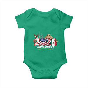 2026 North American Football Supporters Baby Onesie TS12 Irish Green Print Your Wear