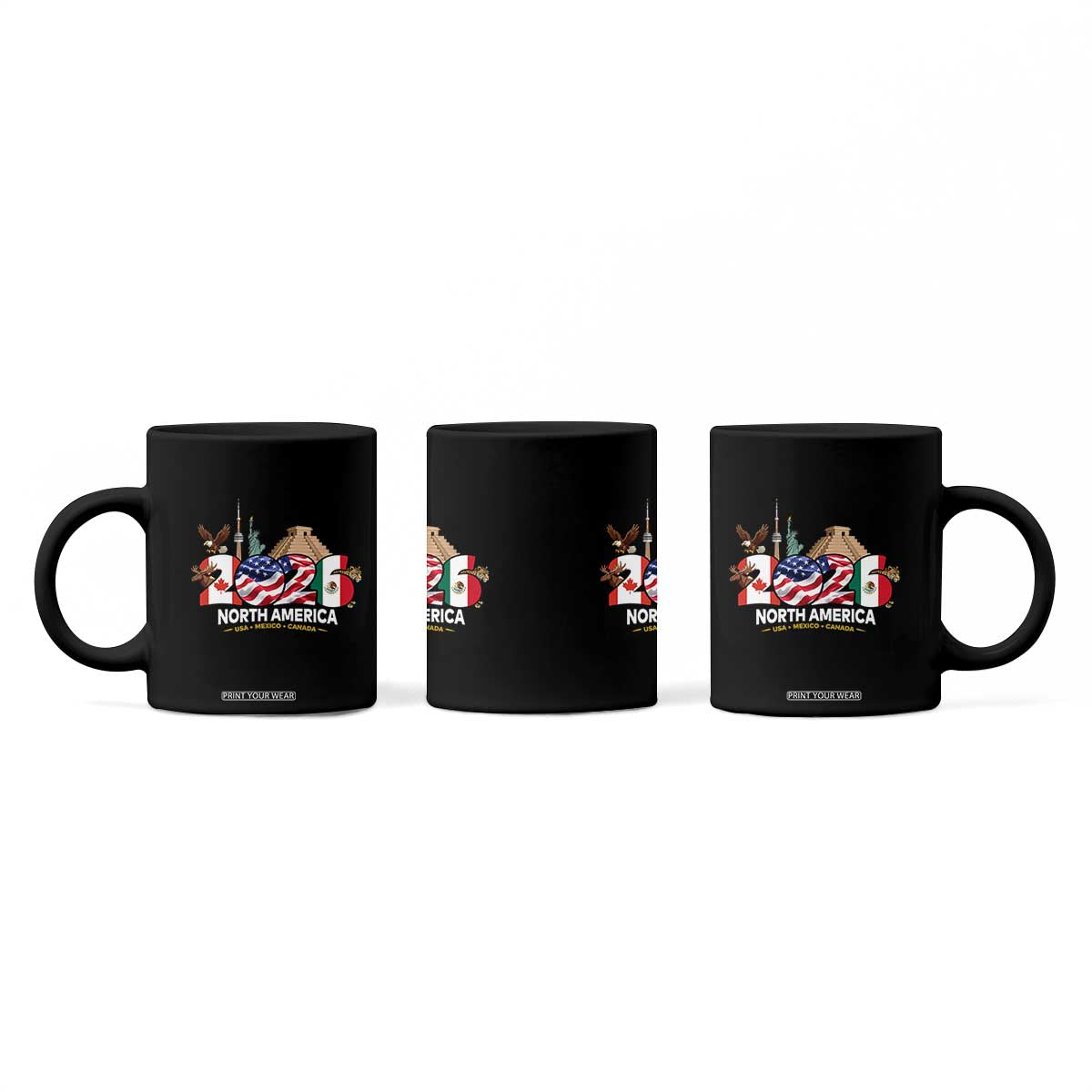 2026 North American Football Supporters Coffee Mug TS12 Print Your Wear