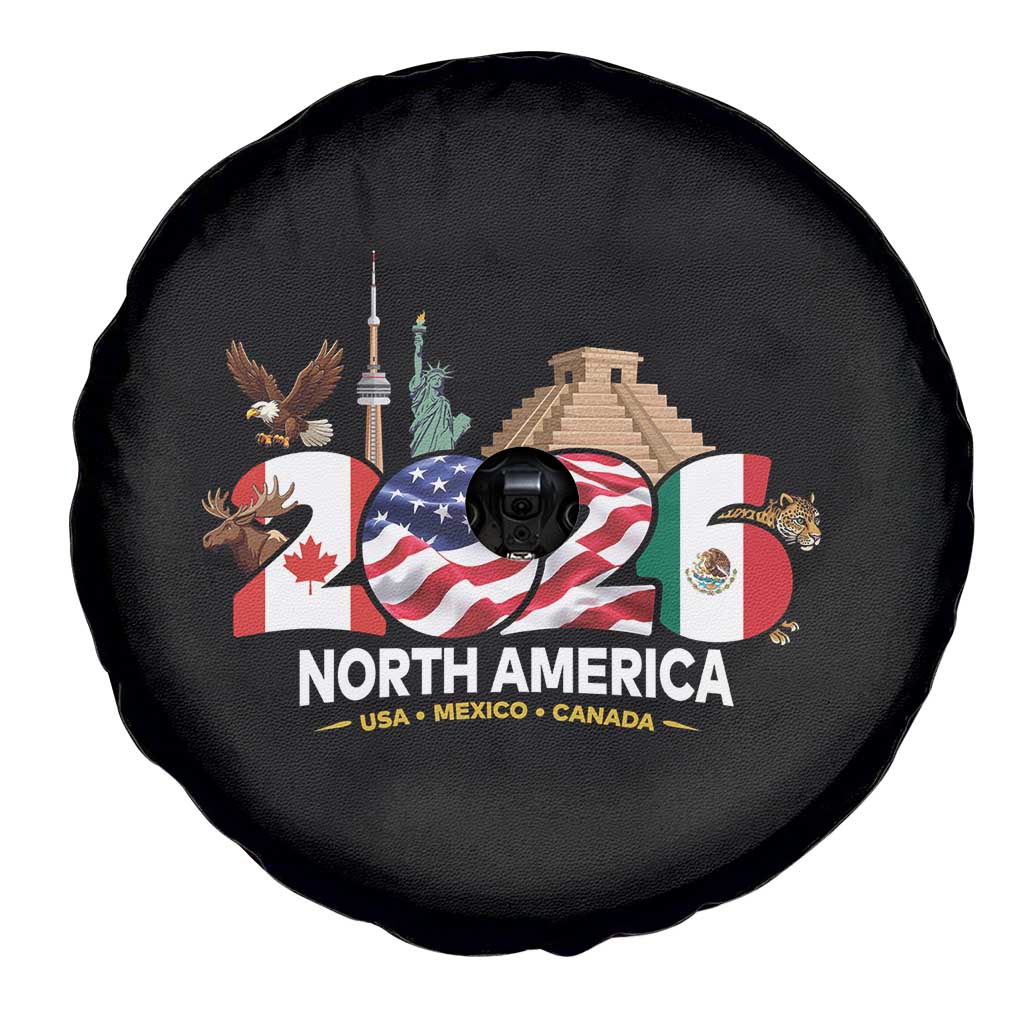 2026 North American Football Supporters Spare Tire Cover TS12 Print Your Wear