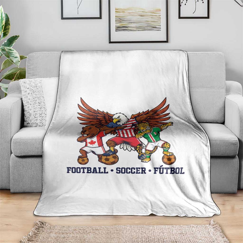 Eagle Jaguar Beaver 2026 Football Throw Blanket Supporters Gift Idea TS12 Print Your Wear