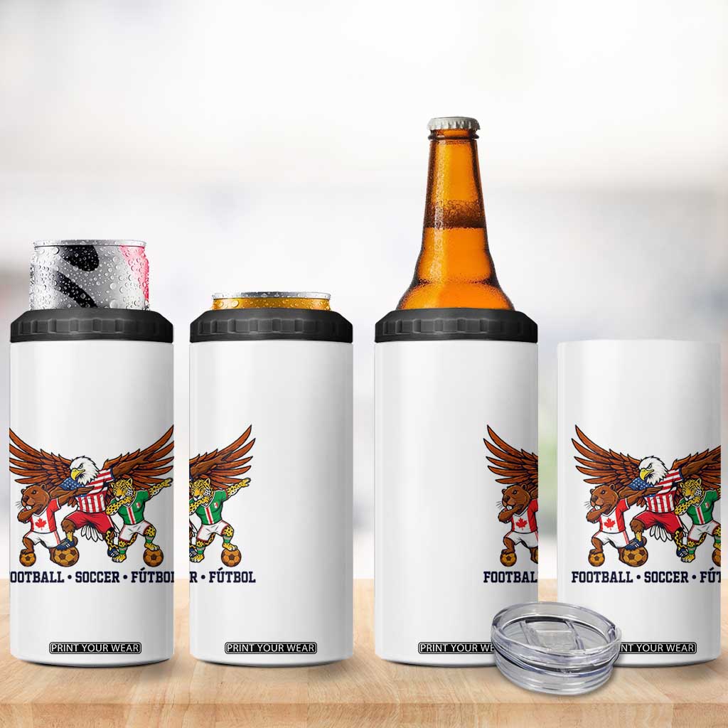 Eagle Jaguar Beaver 2026 Football 4 in 1 Can Cooler Tumbler Supporters Gift Idea TS12 Print Your Wear
