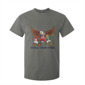 Eagle Jaguar Beaver 2026 Football T Shirt For Kid Supporters Gift Idea TS12 Military Green Print Your Wear