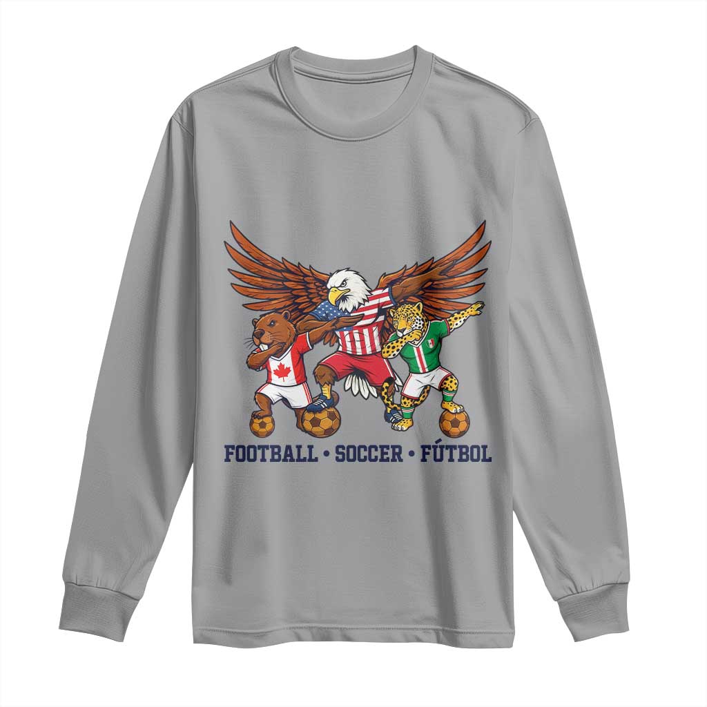 Eagle Jaguar Beaver 2026 Football Long Sleeve Shirt Supporters Gift Idea TS12 Sport Gray Print Your Wear