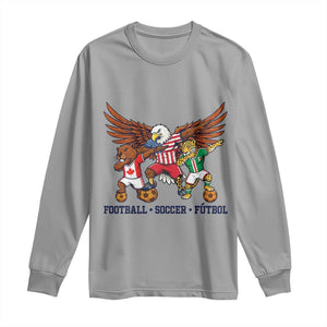 Eagle Jaguar Beaver 2026 Football Long Sleeve Shirt Supporters Gift Idea TS12 Sport Gray Print Your Wear