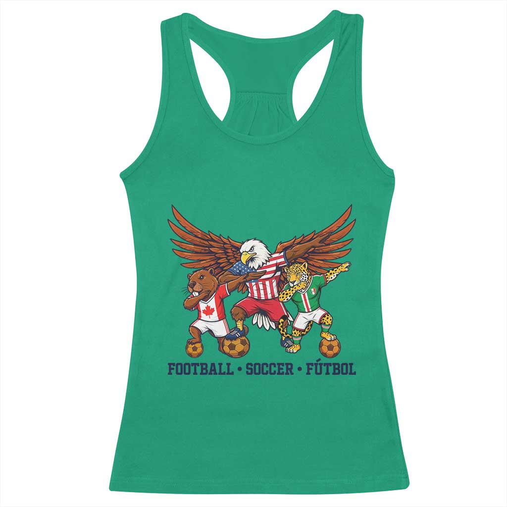 Eagle Jaguar Beaver 2026 Football Racerback Tank Top Supporters Gift Idea TS12 Irish Green Print Your Wear