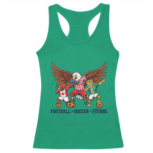 Eagle Jaguar Beaver 2026 Football Racerback Tank Top Supporters Gift Idea TS12 Irish Green Print Your Wear