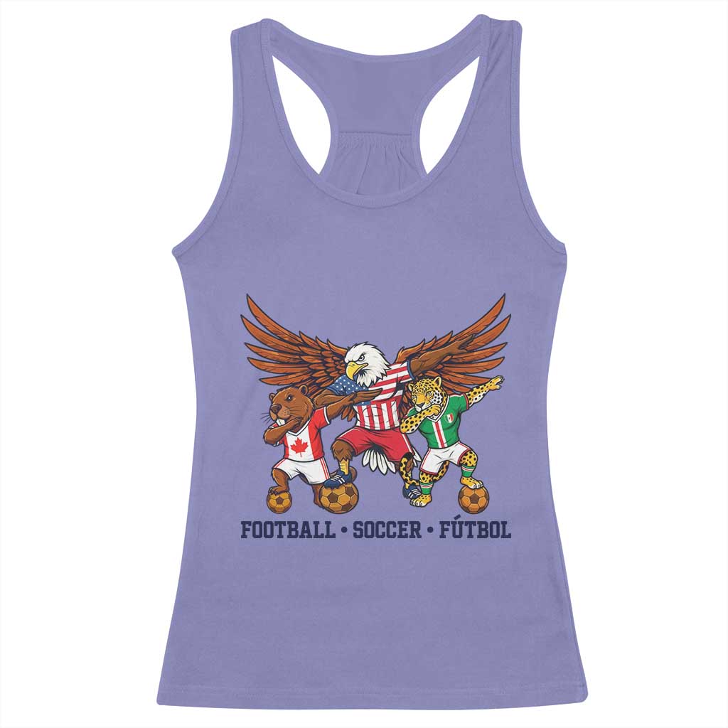 Eagle Jaguar Beaver 2026 Football Racerback Tank Top Supporters Gift Idea TS12 Violet Print Your Wear